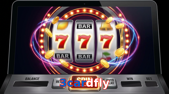 Main screen of 3Cardfly slots page for PK players
